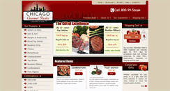 Desktop Screenshot of chigourmetsteaks.com